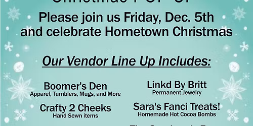 BOOMERS DEN & FRIENDS POP UP SHOPPING