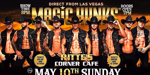 May 10th: Covington, KY - MAGIC HUNKS\u00ae AUSTRALIA TAKEOVER at Ritte's Corner