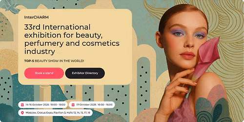 Meet ELOV at InterCHARM 2026 \u2014 Beauty & Cosmetics Exhibition
