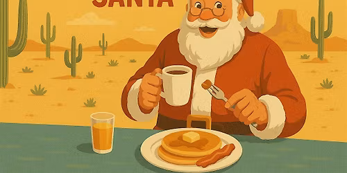 Breakfast with Santa at the Cactus Cantina!