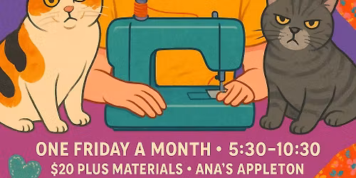 "Sew What the H*ll with Janel" Monthly Sewing Friday Night