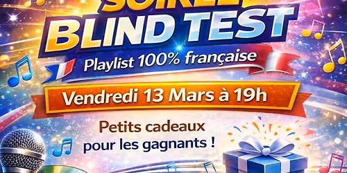 \ud83c\udfa4\u2728 SOIR\u00c9E BLIND TEST 100% FRAN\u00c7AIS AU RELAIS DE L\u2019ESTUAIRE \u2728\ud83c\udfa4