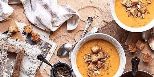 Farm-to-Table Cooking Class: Butternut Squash Soup (Three Sisters Soup)