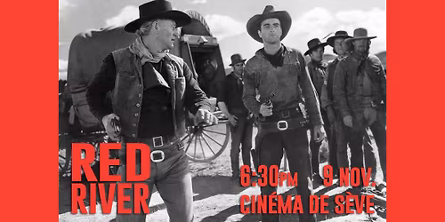 RED RIVER (1948) Howard Hawks' brilliant film on the big screen!!
