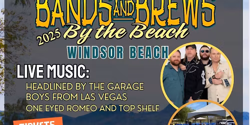 Bands and Brews by the Beach 2025