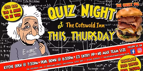 Pub Quiz Night With Paul