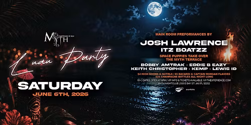 Saturday Night at Myth Nightclub - Luau Party| 06.06.26