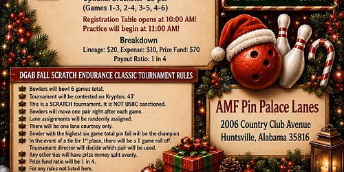 2nd Annual DGAB Fall Scratch Endurance Classic