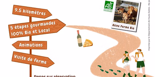 Marche Gourmande - Sur les pistes du Printemps Bio
