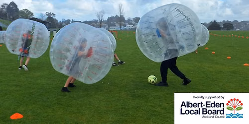 FREE Kiwi Bubble Soccer - Potters Park - 24 October 2026