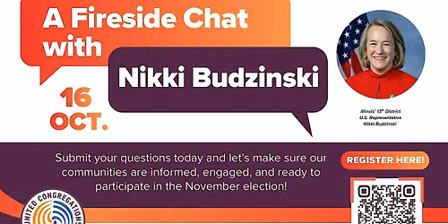 Fireside Chat with Congresswoman Nikki Budzinski