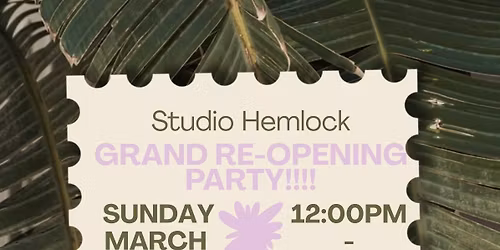 STUDIO GRAND RE-OPENING \ud83d\udcf8
