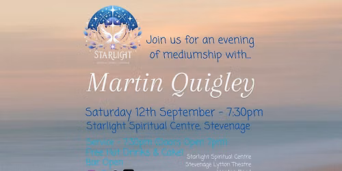 Evening of Mediumship with Martin Quigley