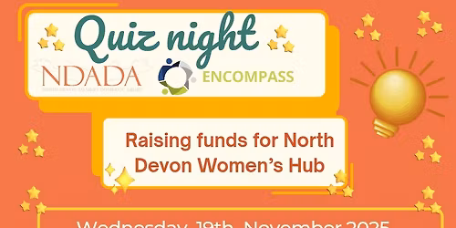 Quiz night - raising funds for North Devon Women's Hub