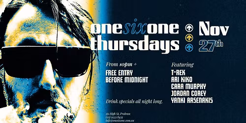 T-REK | onesixone Thursdays
