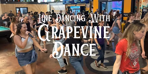 Line Dancing with Grapevine Dance at Cooperage Brewery Downtown Santa Rosa