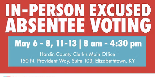In-Person Excused Absentee Voting
