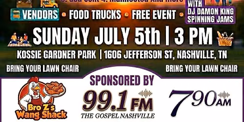 Sunday Gospel In The Park!