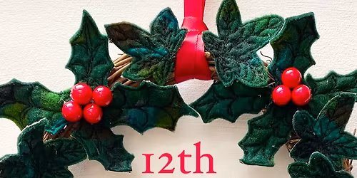 Winter Wreath Workshop.