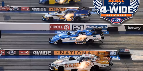 American Rebel Light NHRA 4-Wide Nationals- Saturday