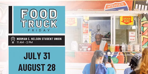 Food Truck Friday at the Student Union - July 31