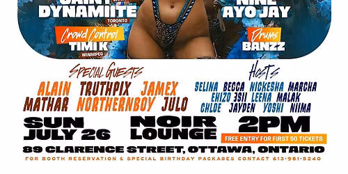 Afrobana: Caribana Send Off | Free Entry | Battle of Flags