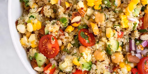 \u00a1Comida Comunitaria Gratis! Free Community Meal: Summer Quinoa Bowl