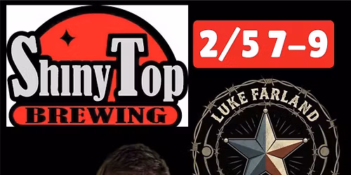 Luke Farland Music Back at Shiny Top Brewing
