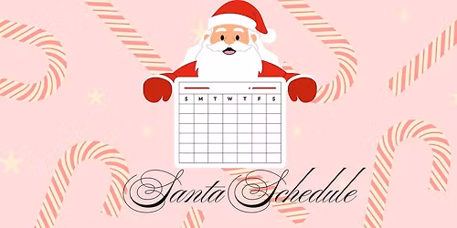 Magication Station Santa Schedule