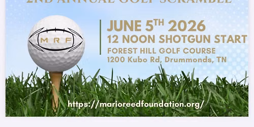 The MRF 2nd Annual Golf Scramble