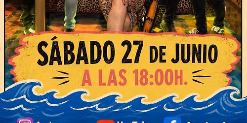 La Vinilo y Los 4 fant\u00e1sticos en Chiringuito La Inopia 