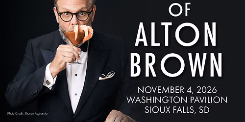 Alton Brown at Jones Hall at Wortham Center