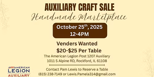 Auxiliary Craft Sale