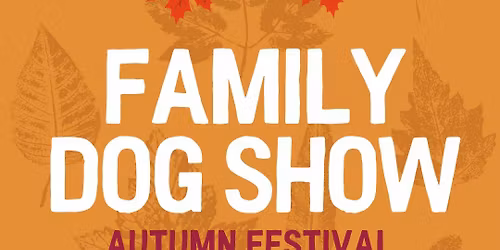 Groves Autumn Festival Family Dog Show