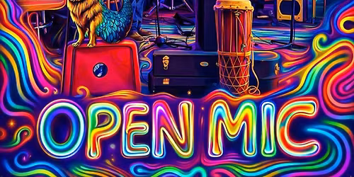 Open Mic\/Open Jam at Just Mikes!