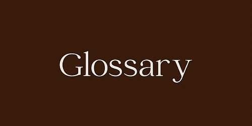 Glossary - August Book Group
