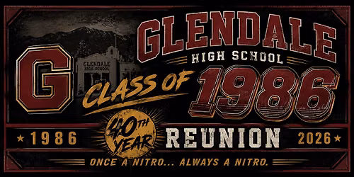Glendale High School Class of 1986 40 Year Reunion