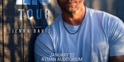 Brett Young and Jenna Davis at Packard Music Hall
