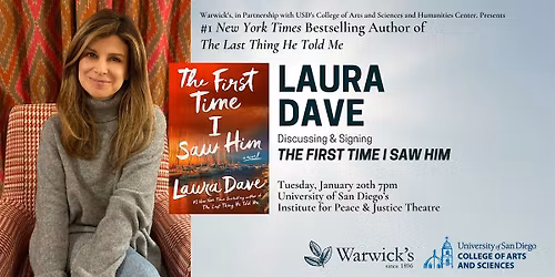 Laura Dave discussing THE FIRST TIME I SAW HIM