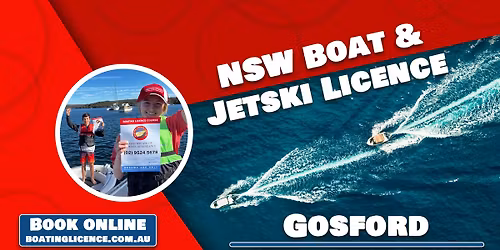 Gosford Boat & Jetski Licence