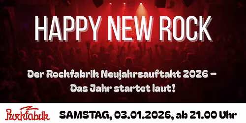 HAPPY NEW ROCK PARTY