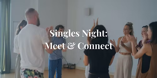 Free Singles Night: Meet and Connect