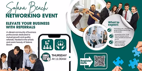 Solana Beach Networking Event: Elevate Your Business with Referrals