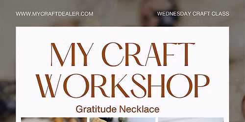 My Craft Workshop-Gratitude Necklace
