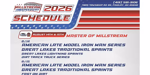MASTER of MILLSTREAM presented by Ohio Logistics