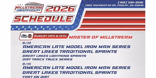 MASTER of MILLSTREAM presented by Ohio Logistics