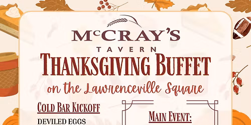 \ud83e\udd83 Thanksgiving Buffet on the Square