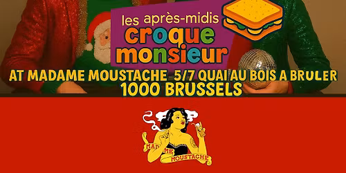 Christmas Sweaters Contest by Les Apr\u00e8s-Midis Croque Monsieur x Madame Moustache\ud83c\udf08 Sunday pleasures