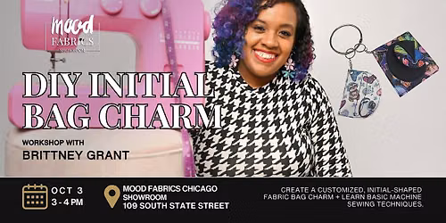 DIY Initial Bag Charm Workshop