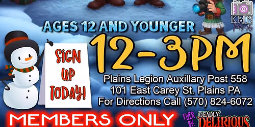 Christmas Party Auxiliary Unit 558 